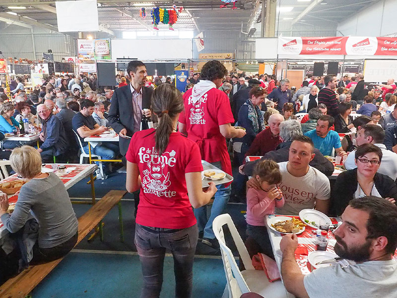 Salon Agricole - 2025 - Tarbes - Restaurants et Festivités